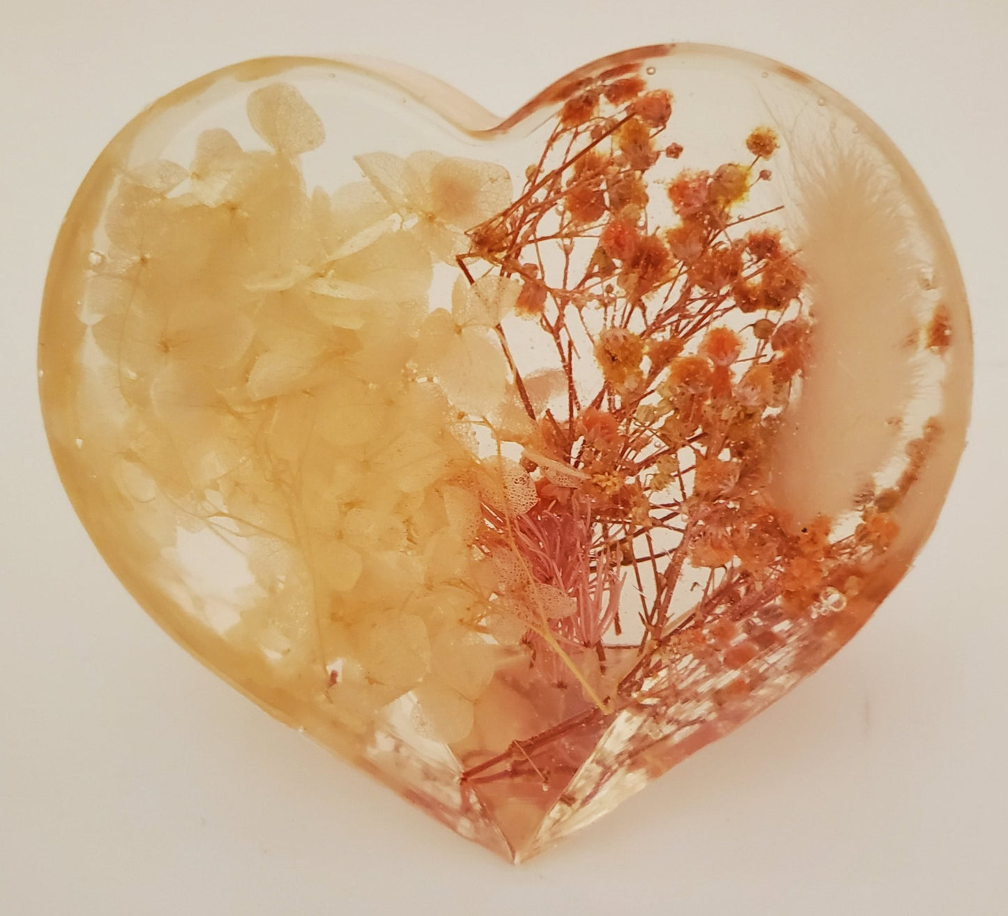 The Citrine Queen Heart