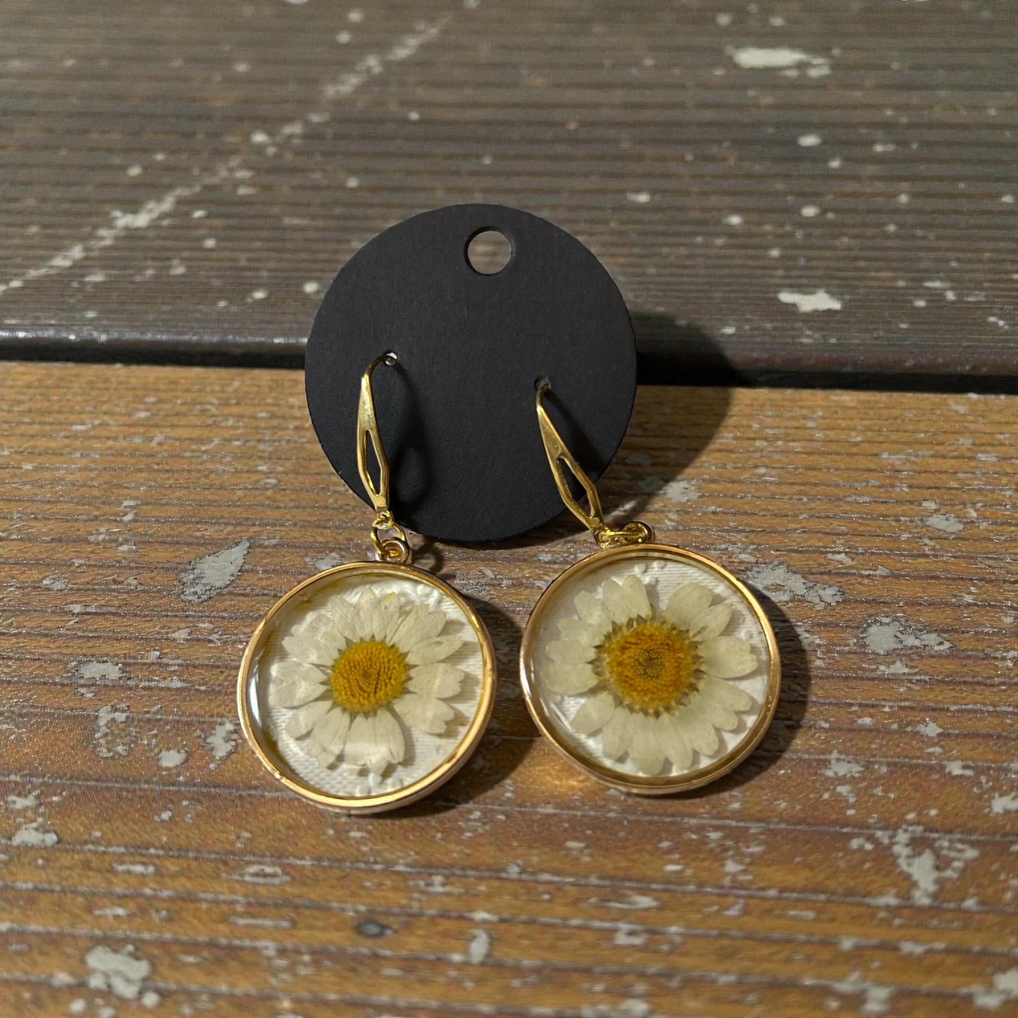 Earrings- Daisy Flower